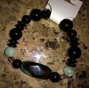 Jade/Black Bracelet